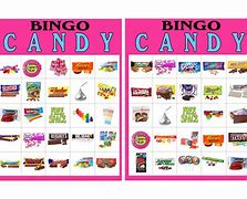 Image result for Candy Bar Bingo Clip Art