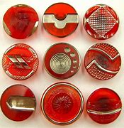 Image result for Silver and Red Button