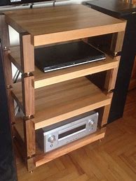 Image result for Build a Wooden Audio Rack Cabinet