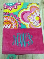 Image result for Embroidered Beach Towels