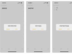 Image result for Undo Notes iPhone