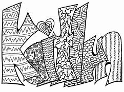 Image result for Name Coloring Pages