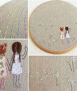 Image result for Widder Embroidery Girl