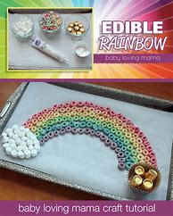 Image result for Edible Rainbow Craft