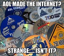 Image result for AOL CD Facebook Meme