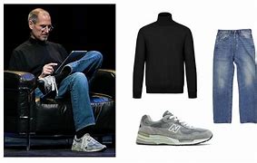 Image result for Steve Jobs Clothes Style