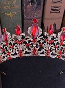 Image result for Black and Red Queen Crown