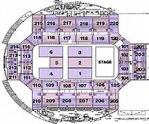 Image result for World Arena Seating Chart Row
