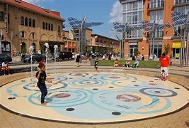 Image result for Solar Water Wheel Fountain