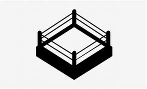 Image result for Wrestling Ring Black and White