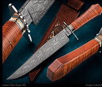 Image result for Coffin Handle Bowie Knife