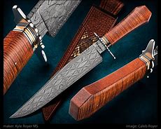 Image result for Coffin Handle Bowie Knife