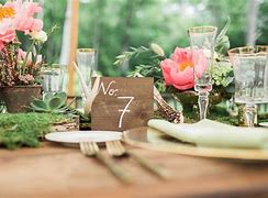 Image result for Wooden Table Numbers