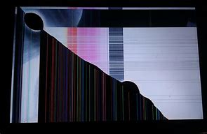 Image result for Damaged TV Screen