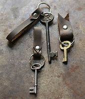 Image result for leather keychain fobs diy