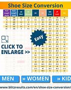 Image result for USA Shoe Size Chart