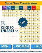 Image result for Shoe Length Size Chart