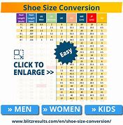 Image result for Size 38 Shoe Conversion