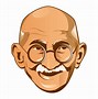 Image result for Gandhi Face