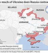 Image result for Russia-Ukraine Territory Map