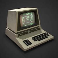 Image result for Vintage Red Computer