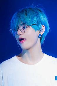 Image result for Kim Tae Hyung Blue