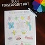 Image result for Fingerprint Art for Kids