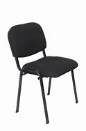 Image result for Stackable Office Chairs Black Fabric