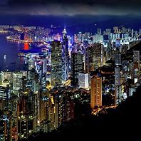 Image result for Hong Kong Skyline Overhead View