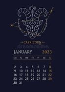 Image result for Capricorn Calendar