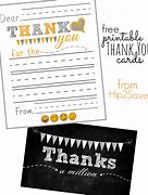 Image result for Free Downloadable Thank You Notes