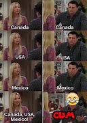 Image result for Canada United States Mexico Meme