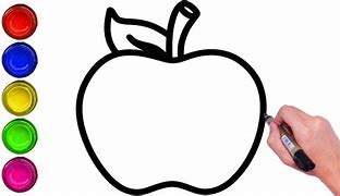 Image result for How to Draw an Apple Step by Step