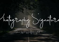 Image result for Photography Signature Font