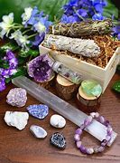 Image result for Sage and Crystals