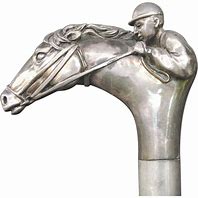 Image result for Equestrian Trophy Walking Stick