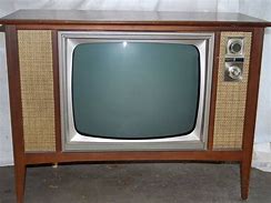 Image result for Vintage Floor Model Television