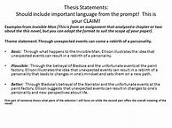 Image result for Invisible Man Essay