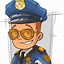 Image result for Policeman Drawing