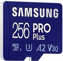 Image result for Samsung Pro Plus 256GB V3.0 A2 microSDXC