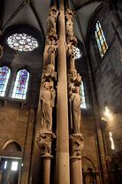 Image result for Pillar with Statue Gothic