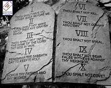 Image result for 10 Commandments Print Stone Tablets