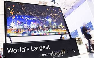 Image result for Largest Screen Television Receiver