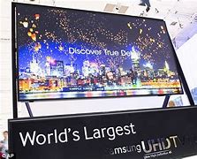 Image result for What is the biggest home TV?