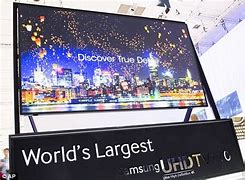 Image result for what is the biggest home tv?