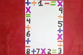 Image result for Chart Paper Design Ideas for Maths