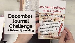 Image result for December Journal Challenge
