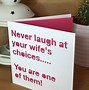 Image result for Funny Happy Anniversary Card Husband