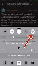 Image result for iPhone Recent Picture Low Right Corner Symbol Square Arrow Up