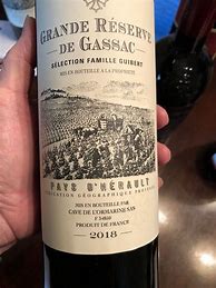 Image result for Cave l'Ormarine Grande Reserve Gassac